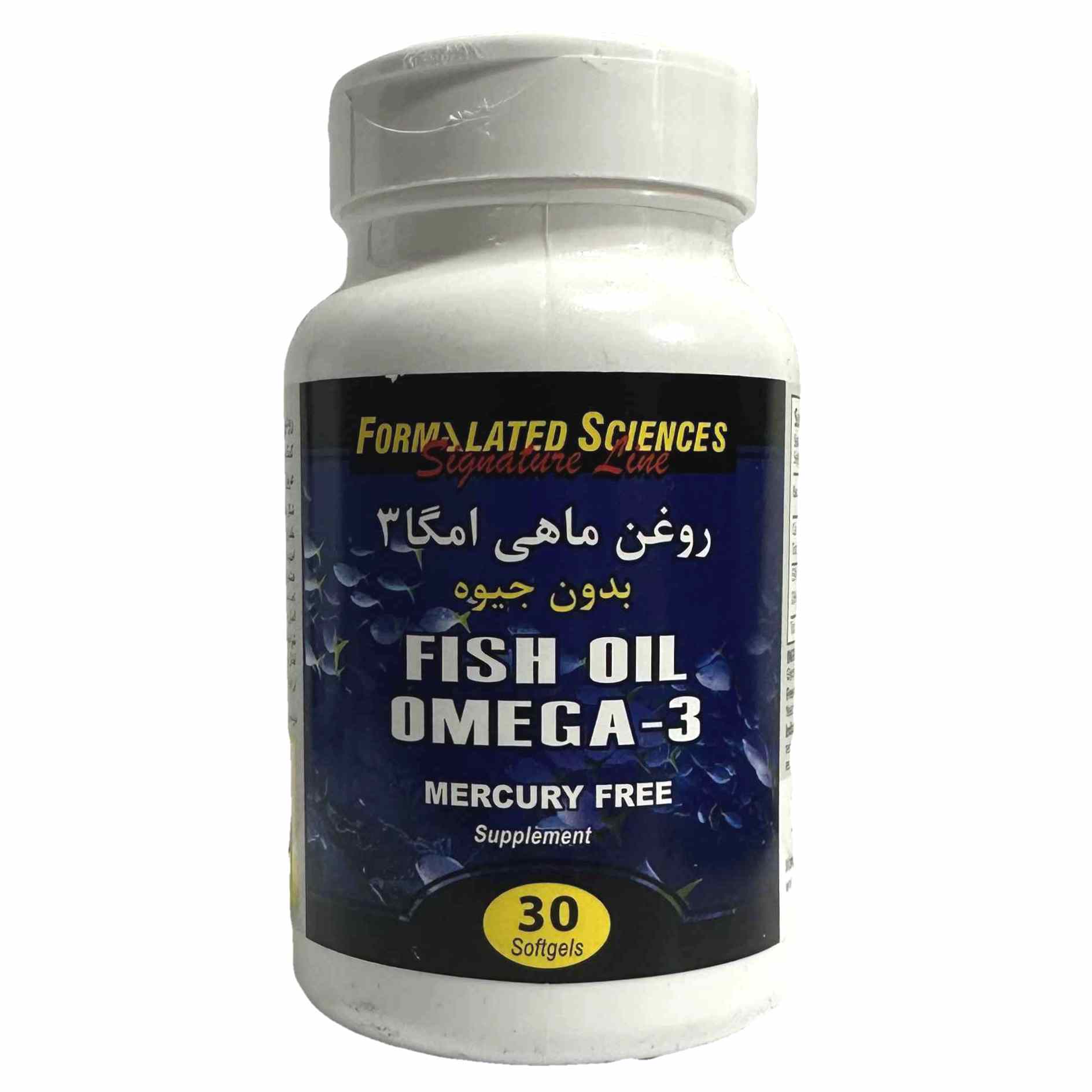 روغن ماهی امگا 3 بدون جیوه 30 عددی Omega 
